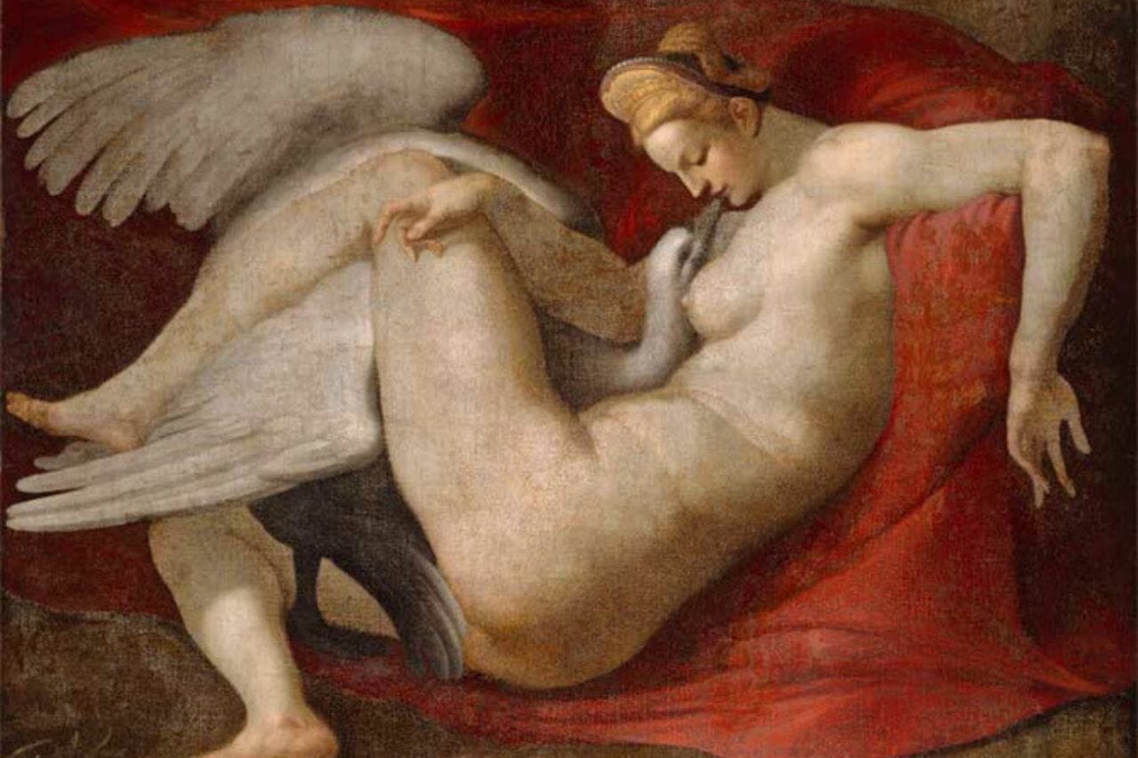 Zeus se apareció a Leda - cómo sucedió