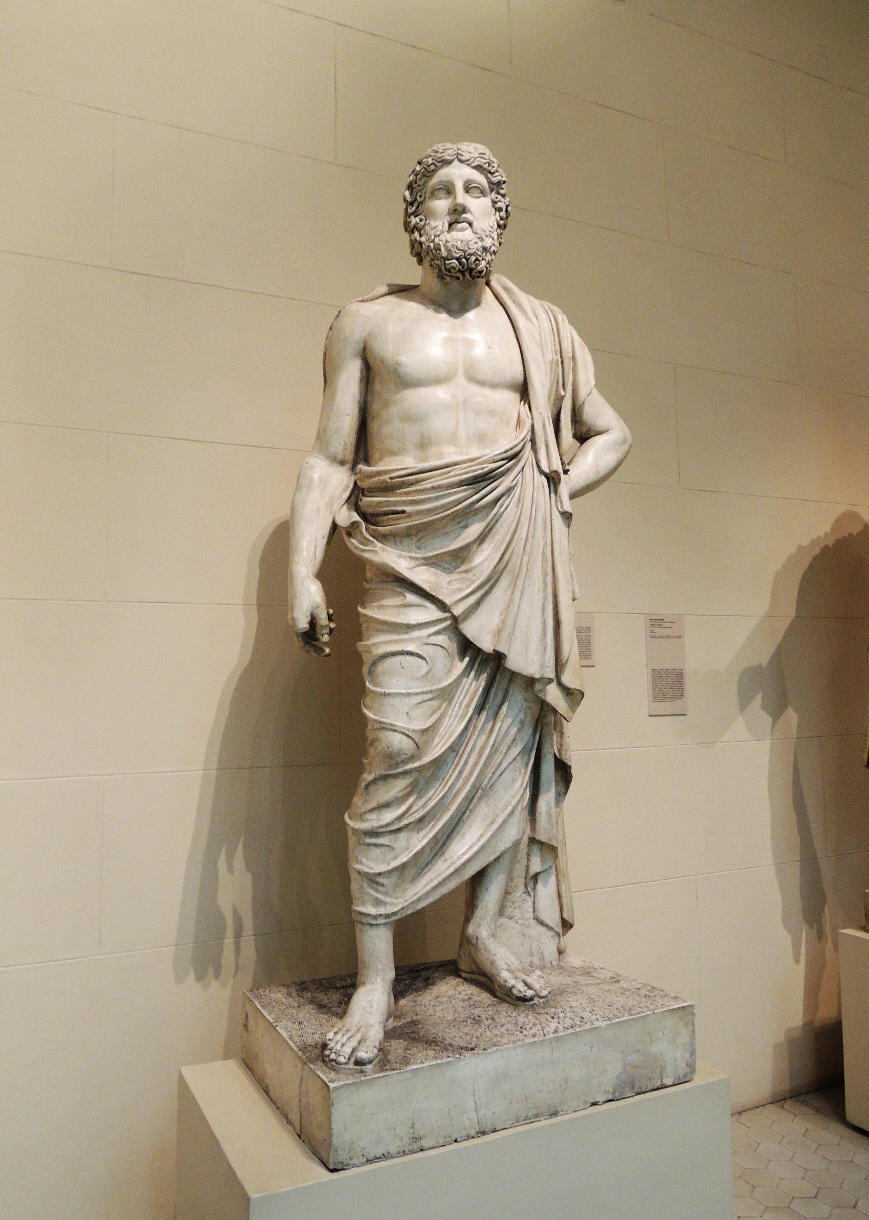 Estatua de Zeus Dresde - dios griego del cielo